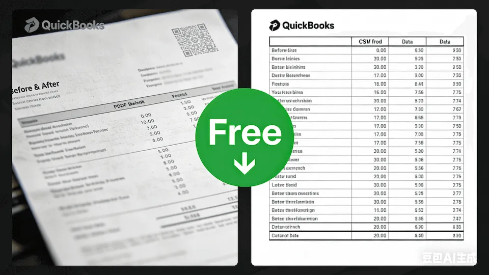 Comparing a messy generic conversion vs our clean CSV output