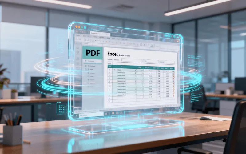 Bank Statement PDF to Excel Conversion Demo